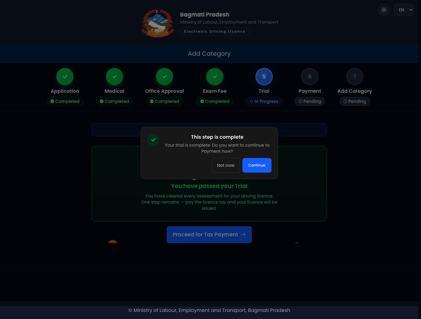 Add Category — payment (EN)